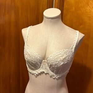 Victoria’s Secret unlined Demi cream lace